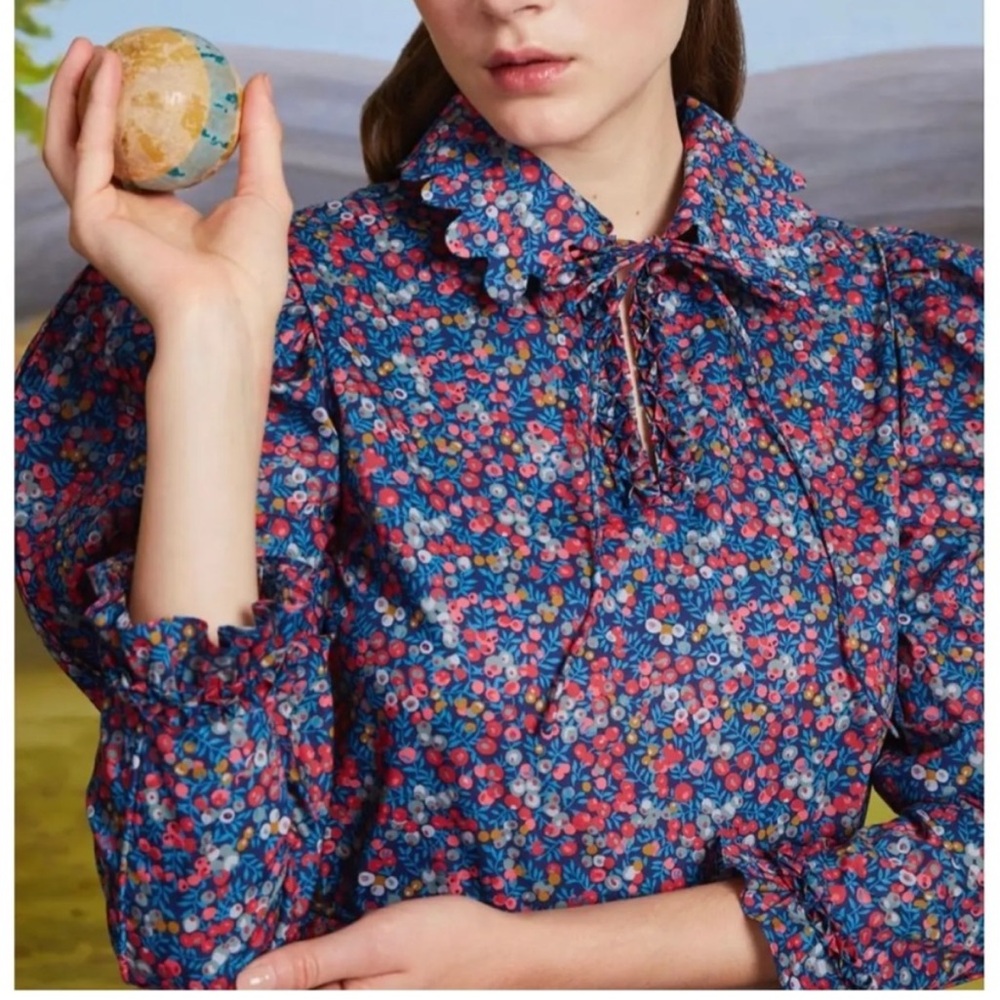 Horror Vacui blouse